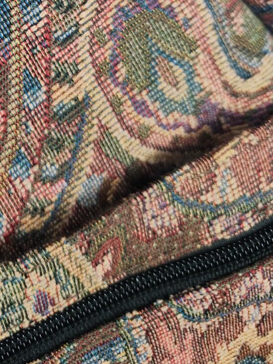 LL Bean Vintage 90s AmeriBag Healthy Back Bag - Paisley main image 13